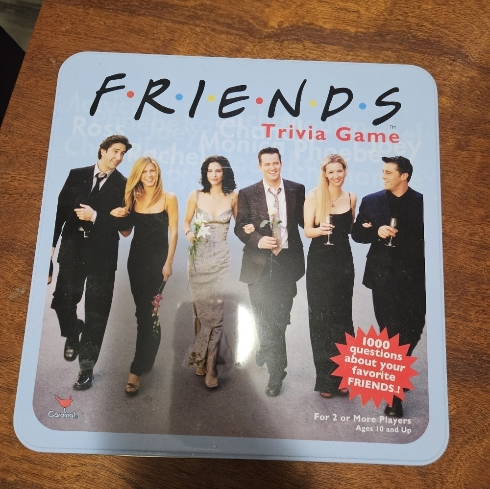 Friends Trivia Game New Inside Unwrapped.